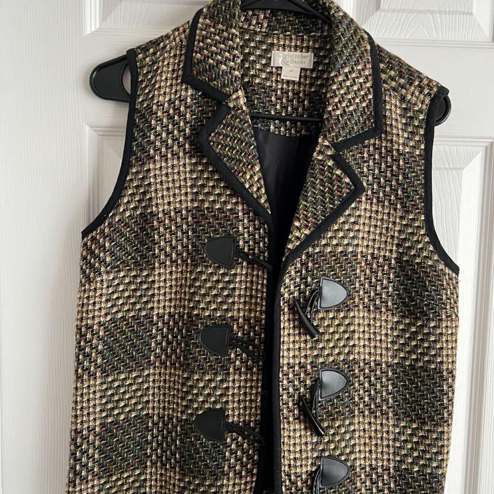 Christopher Banks Vest Size M
